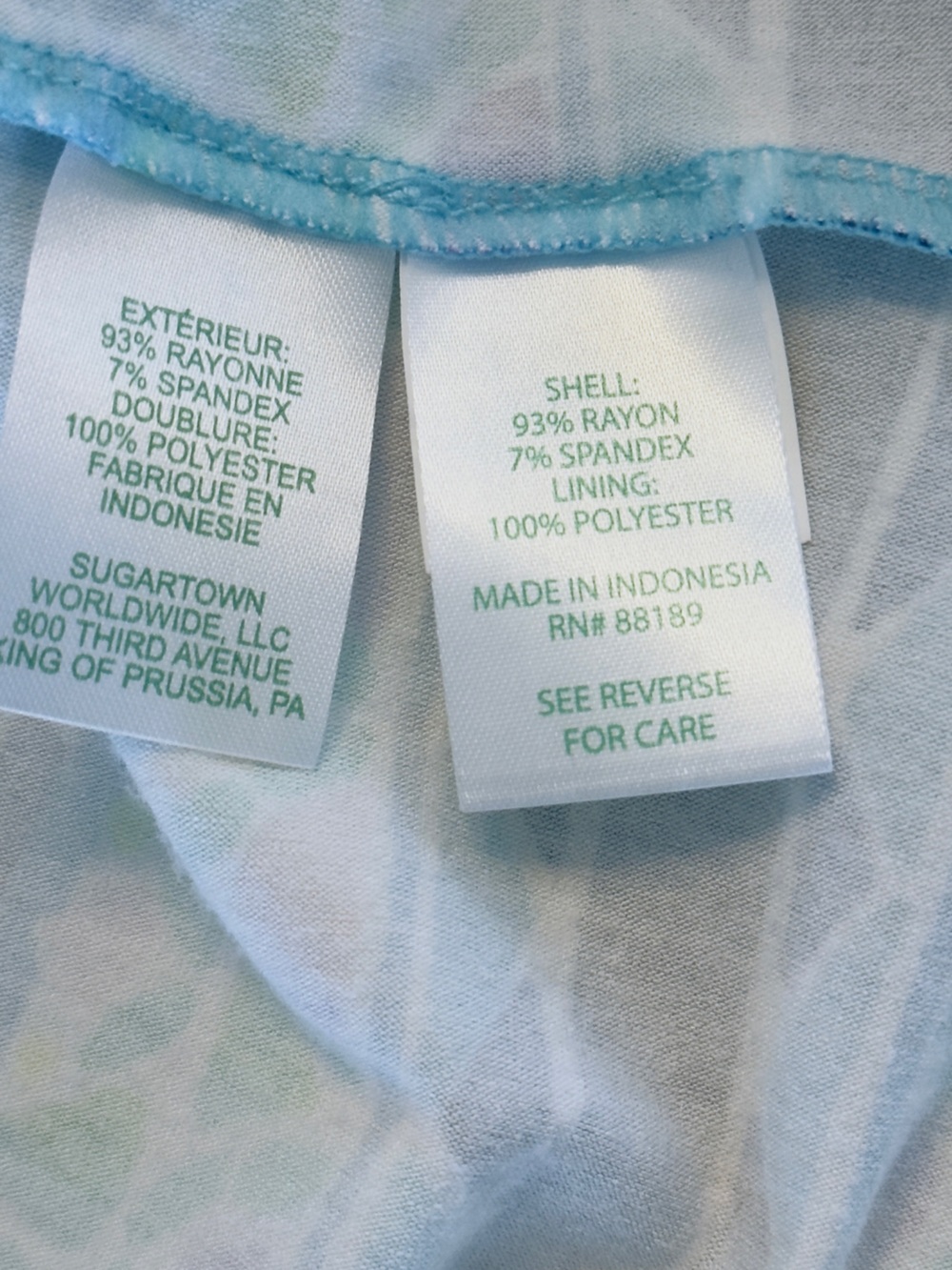 Lilly Pulitzer Marnie Strapless Maxi Dress in Open Water Print. Size Medium. - Picture 8 of 8